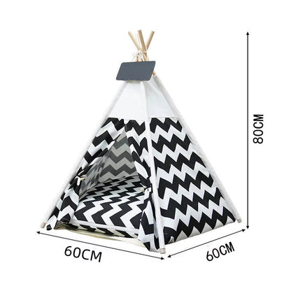 Stylish Tent Hideaway for Cats, Dogs & Adventurous Naps