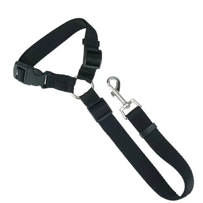 SafeRide DuoLeash – 2-in-1 Car Seat Belt & Walking Leash for Dogs on the Move